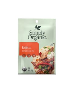 Simply Organic Fajita Seasoning Mix 1.0 oz.