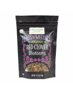 Frontier Co-op Organic Whole Red Clover Blossoms 0.71 oz.
