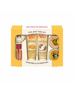 Burts Bees Tips and Toes 6 Piece Gift Set