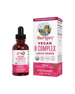 Mary Ruths Vegan Vitamin B-Complex Liquid Drops 1 fl. oz.