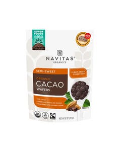 Navitas Organics Semi-Sweet Cacao Wafers 8 oz.
