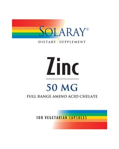Solaray Zinc 50 100 count