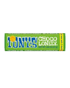 Tony's Chocolonely 51% Dark Chocolate Bar With Almonds & Sea Salt 1.66 oz.