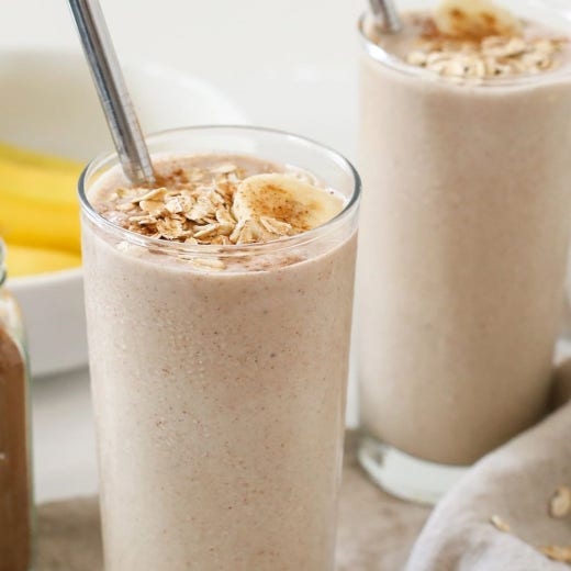 Spiced Banana Oat Smoothie Spiced Banana Oat Smoothie