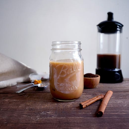 Chai Spiced Cold Brew Iced Coffee Chai Spiced Cold Brew Iced Coffee