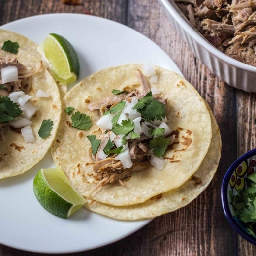 Pulled Pork Tacos with Birdseye Chili Marinade Pulled Pork Tacos with Birdseye Chili Marinade